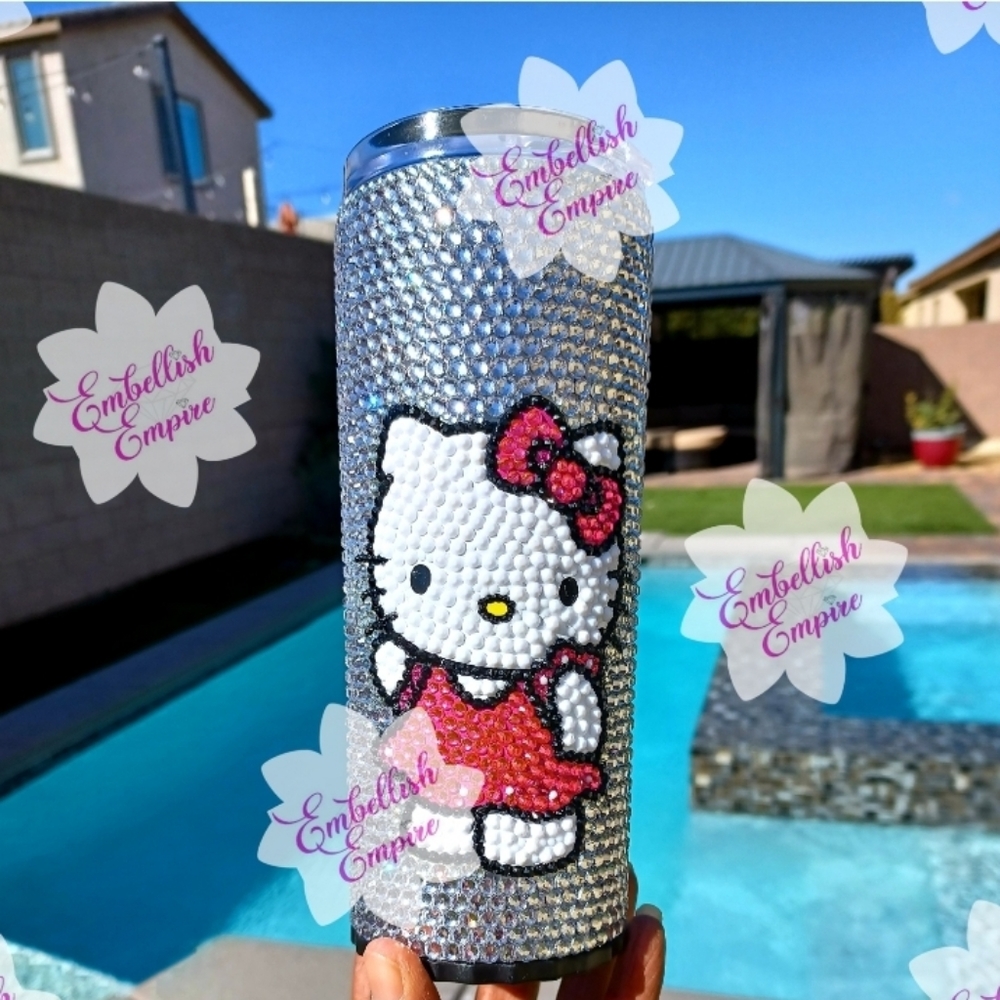 NEW Fully Blinged Kitty Love